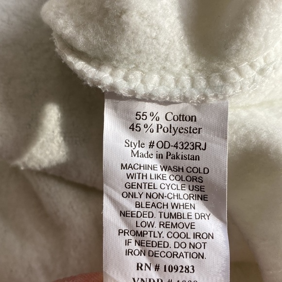 Ron Jon tie dye hoodie sweatshirt with Orange Beach on sleeve NWT - Picture 8 of 8